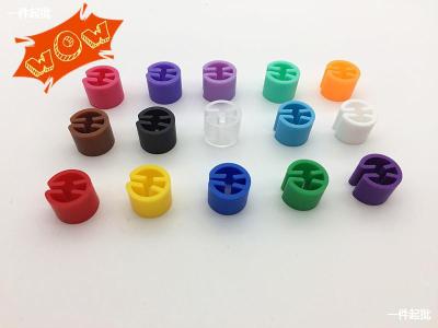 Color round Four Teeth Size Ring Blank Non-Printing Hanger Size Ring Size Button Ring Mark Grain Clip