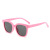 New Silicone Children's Polarized Sunglasses Boys and Girls Beige Chic Nail Square-Rimmed Glasses Kids' Sunglasses