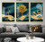 Modern Light Luxury Living Room Decorative Painting Sofa Background Wall Abstract Elk Hanging Painting Bedroom Bedside Atmosphere Crystal Porcelain Painting