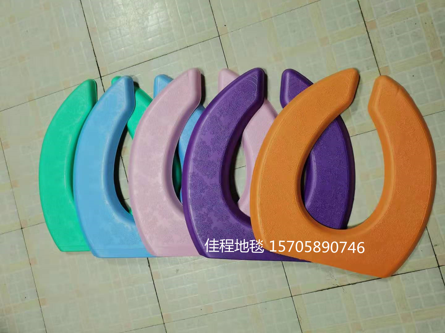纯色EVA马桶垫 U型 防滑 保暖 EVA泡沫马桶垫 适用于春夏秋冬季节