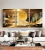 Modern Light Luxury Living Room Decorative Painting Sofa Background Wall Abstract Elk Hanging Painting Bedroom Bedside Atmosphere Crystal Porcelain Painting