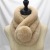 Korean Style Imitate Rex Rabbit Fur Scarf Women's Autumn and Winter Warm Imitation Fur Scarf Three-Tube Plush Warm Scarf