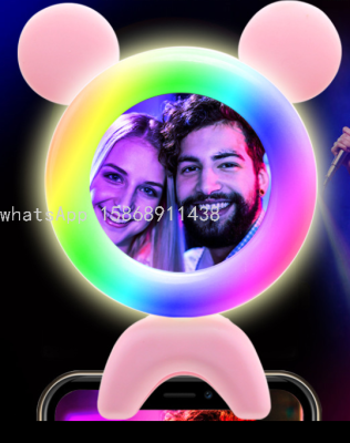Rechargeable Mobile Phone LED light Fill-in Light LED Light Selfie Fill Light Live Streaming Lighting Lamp Gift