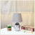 Modern Minimalist Ceramic Table Lamp Bedroom Bedside Lamp Creative and Cozy Wedding Living Room Decorative Lamps