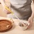 Kitchen Semi-automatic Egg Beater Manual Plastic Stirrers Flour Salad Multi-Function Handheld Stick
