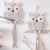 Enron Macrame Original Simulation Eye Owl Tapestry Handmade Woven Material Kit Ins Home Wall Decoration