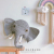 INS Hand-Woven Long Nose Mushroom Elephant Tapestry Material Package Wall Hanging Decoration