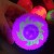 Squeeze 7.5 Luminous SUNFLOWER Squeeze and Sound Elastic Ball with Rope Sound Massage Ball Colorful with Whistle Wholesale