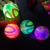 7.5 Flash Double Planet Whistle Children's Elastic Massage Ball Jumping Ball Barbed Ball Luminous Massage Ball Squeeze and Sound