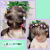 Girls Headdress Gift Set Barrettes Korean Princess Flowers Lace Rubber Band Hair Band Children's Hair Accessories Factory Wholesale