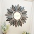 Round Mirror Decoration Mirror Metal Iron Mirror Wall Mirror factory home decor crafts wall decoration metal  hanging