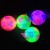 7.5 Flash Small Love Patch Elastic Ball Squeeze Sound Massage Squeeze and Sound Jumping Ball Children's Luminous Toys