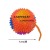 Factory Wholesale 7.5 Luminous Flame Ball Flash Sound Massage Ball with Rope Whistle Elastic Ball Squeeze Toys