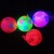 7.5 Flash Small Love Patch Elastic Ball Squeeze Sound Massage Squeeze and Sound Jumping Ball Children's Luminous Toys