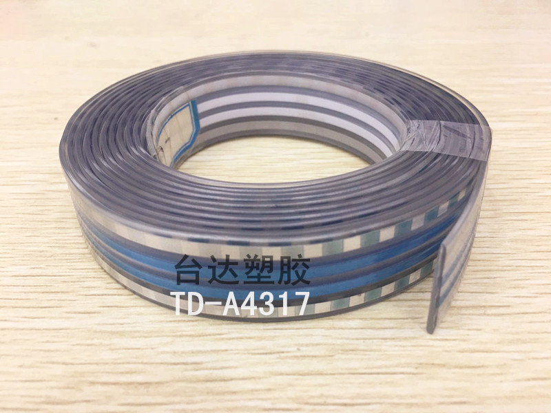 processing customized high quality round transparent plastic strip guangzhou transparent plastic strip