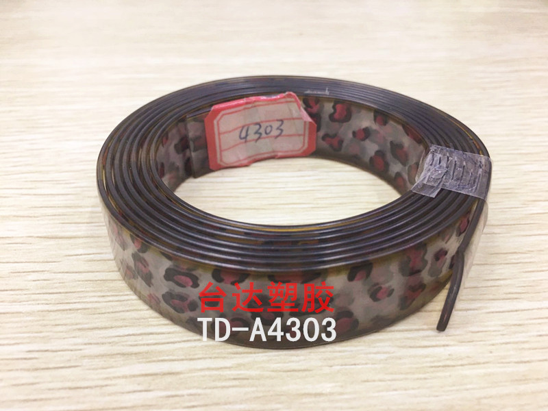 Factory Direct Supply PVC Crystal Two-Color Belt High Transparent Belt Silicone Frosted Fruit Fragrance Belt