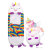 Cartoon Foldable Children Sleeping Bag Portable Children Quilt Baby Sleeping Bag Happy Nappers Pillow