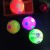 7.5 Football Sound Flash Acanthosphere Massage Ball Squeeze and Sound with Light Rope Whistle Elastic Ball Luminous Toy Manufacturer