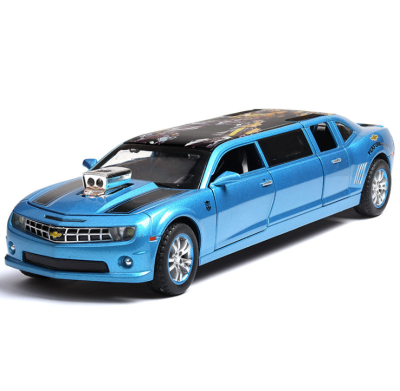 Alloy Car Model Car Model Sound and Light Car Model Maternal and Child Toys Hot Sale Lengthen Car