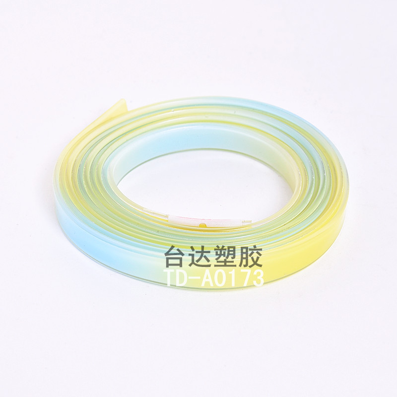 colored environmentally friendly plastic strip
