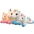 Rainbow Lying Posture Unicorn Doll Little Pegasus Plush Toy Cute Pillow Girls Child Comfort Toy Gift