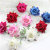 DIY Simulation Craft Small Flannel Rose Perianth Silk Flower Corsage Shooting Props Arch Floral Decorations Wedding Decoration