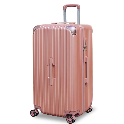 Scratch-Resistant Luggage Zipper Thickening Custom Trolley Case Universal Wheel Large Capacity Suitcase 30-Inch 45545#