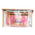 Factory Customized Transparent PVC Cosmetics Storage Bag Suit Creative Style Korean Casual Ins Ladies Cosmetic Bag