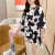 2021 New Internet Celebrity Ins Super Popular Short Sleeve T-shirt Women's Clothing Spring and Summer Tide Cow Print Couple Wear Loose Top