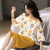 2021 New Pajamas Women's Summer Pure Cotton All Cotton Korean Style Thin Large Size Can Be Worn outside Casual Homewear Two-Piece Suit