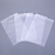 Frosted Transparent Zipper Bag Leggings Clothing Packaging Bag PE Valve Bag