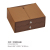 Hotel Hotel Bed & Breakfast Leather Kit Tissue Box Service Guide Customizable Logo Support Sample Customization