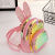 New Transparent Laser Small Backpack Cute Rabbit Backpack Fashion Casual Children Colorful Bag