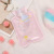 Translucent Pearlescent Hot Water Bag Portable Student Hand Warmer Palace Transparent Bag Cute Cartoon Hand Warmer Large