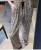 Thailand Hot Selling Leopard Print Casual All-Matching Wide Leg Trousers Women's Cross-Border Ins Fashionable Long Pants 2020 Autumn