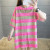 20 New Summer T-shirt Women's Short Sleeve Loose Korean Style Mid-Length Summer T-shirt Half Sleeve Top Clothes Ins Fashion