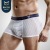 MiiOW Ice Silk Seamless Men's Underwear Striped Fashion Boxers Thin Summer Breathable Comfortable Boxers Shorts