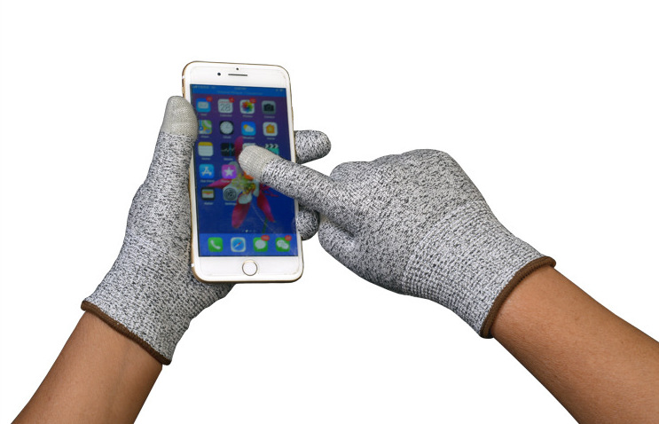 五级触屏手套男女劳保园艺厨房安全放风筝手套