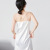Acetate Satin Dress Fashionable Slim-Fit Silk Suspender Skirt Mid-Length Bottoming White Lining Skirt Summer Temperament