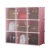 Plastic Combination Light Pink Frosted Storage Cabinet DIY Magic Piece Simple Component Wardrobe Storage Assembled Cabinet Resin Wardrobe