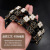 Four-Leaf Clover Headband Hair Braiding Artifact Lazy Headband Multi-Layer Hollow Bang Hairpin Korean Sweet Instafamous Ins