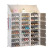 Shoe Rack Multi-Layer Simple Household Economical Shelf Home Dormitory Door Storage Rack Assembled Plastic Shoe Cabinet
