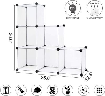 DIY Plastic Combination Storage Cabinet Organizing Storage Rack Extra Large Storage Box Multi-Layer Toy Clothing Storage Box