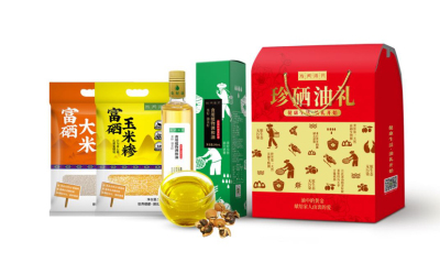 Zhense Oil Gift
Rapeseed Oil Tea Seed Blending Oil 248ml, Selenium-Enriched Rice 50