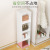 Multi-Layer Simple Locker Simple Modern Shelf with Door Bookcase Floor Cabinet Children Clothing Storage Cabinets Direct Sales