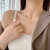 Wheat Design Necklace Female Clavicle Chain Ins French Style Simple Personality Necklace 