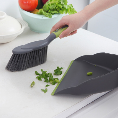 Mini Desktop Brush Keyboard Brush with Dustpan Small Broom Set Pet Supplies Feces Cleaning Brush Factory Direct Sales