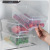 Refrigerator Crisper Set Plastic Transparent Fruit Fresh Meat Storage Box Refrigerated Multi-Layer Dumplings Box Household Egg Storage Box
