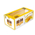 New Gold Brick Cake Window Drawer Food Packaging Baking Western Point Cake Box Towel Roll G