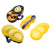 Baby Eat Learning Portable Solid Food Bowl Baby Going out Dinner Plate Fruit Puree Grinding Bowl Solid Food Spoon Feeding Tableware Set